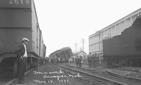 Dowagiac Train Wreck